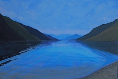 Mabel Lake Reflections - 20x30 - acrylic-canvas - SOLD