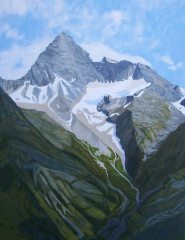 Ann Crook - Mount Sir Donald - 28x22 - acrylic-canvas