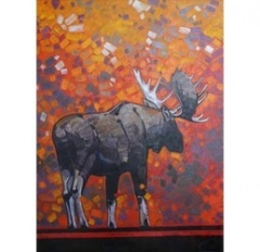 Kootenay Autumn - 48x36 - oil-canvas - SOLD