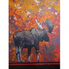Kootenay Autumn - 48x36 - oil-canvas - SOLD
