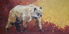 Territorial Grizzly - 30x60 - oil-canvas - SOLD