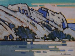 Cameron Bird - Winter-Morning-At-Okanagan-Falls-12x16-oil-on-panel
