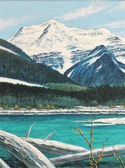 Chris MacClure - Wintergreen - 14X11" - Acrylic on Canvas