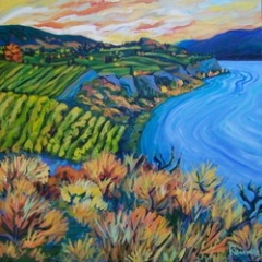 22Evening-on-the-Naramata-Bench22-36x36-acryliccanvas-SOLD