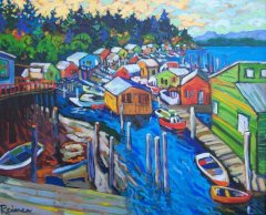 22Early-Evening-at-Cowichan-Bay22-24x30-acryliccanvas