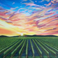 South-Okanagan-Sunset-24x30-acrylic-canvas-1625-unframed