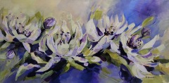 Dawn Brandel - Spring Colours -12X24" - Acrylic / Canvas