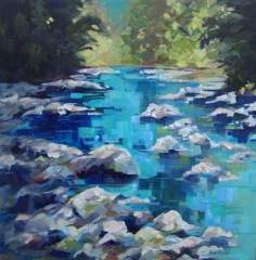 Stepping-Stones-16x16-acrylic-canvas-SOLD
