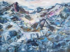 Mountain Mysteries - 36X48 - oil-canvas