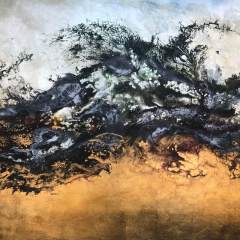 "Wave Dance" 36x48 Mixed Media/Panel SOLD