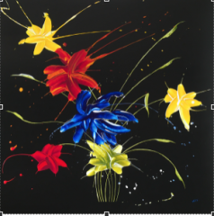 Confetti - 48x48" - acrylic_canvas - SOLD