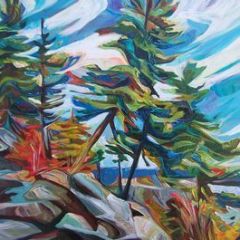 "KVR Trail" 24x36 Acrylic/Canvas SOLD