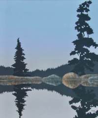 Ken Kirkby  - Life in a Mirror  - 30x36 - oil-canvas - $3250 - unframed