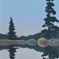 Ken Kirkby  - Life in a Mirror  - 30x36 - oil-canvas - $3250 - unframed