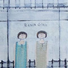 "Beach Girls" 12x6 Acrylic/Canvas SOLD
