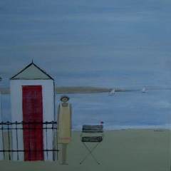 "Deauville" 12x12 Acrylic/Canvas SOLD