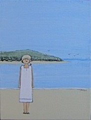 "Little Woman" 9x7 Acrylic/Canvas SOLD