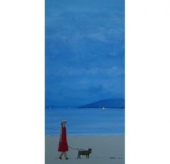 "Walking" 24x12 Acrylic/Canvas SOLD