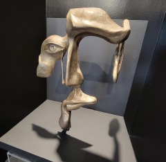 Patrick McIvor - The Tear - 16x9x14" - Bronze & Steel