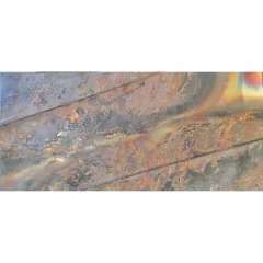 Patrick McIvor - Galaxy View - 18 X 36" - Copper & Steel