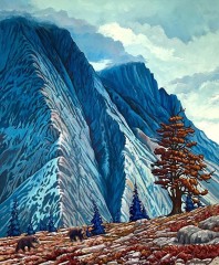 Ray Swirsky  - Bear Country - 48X36" - Oil on Canvas