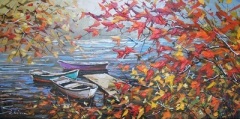 "Quiet Time" 30x60 Acrylic/Canvas SOLD