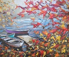 "Quiet Time" 30x60 Acrylic/Canvas SOLD