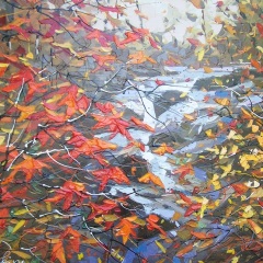 "Up River" 36x48 Acrylic/Canvas