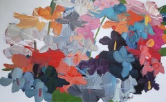 Sophie Paquet - Love of Colours-2 - 30 x 48" - Acrylic/Canvas