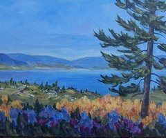 "Valley View" 10x20 Acrylic/Canvas SOLD