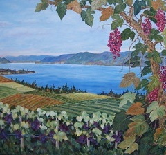 "Wine Country" 20x30 Acrylic/Canvas SOLD